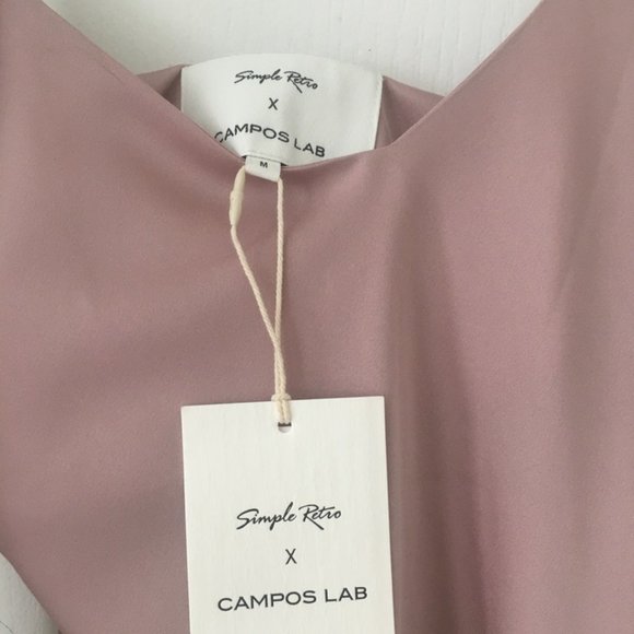 Simply Retro Silk Dress - Picture 5 of 6